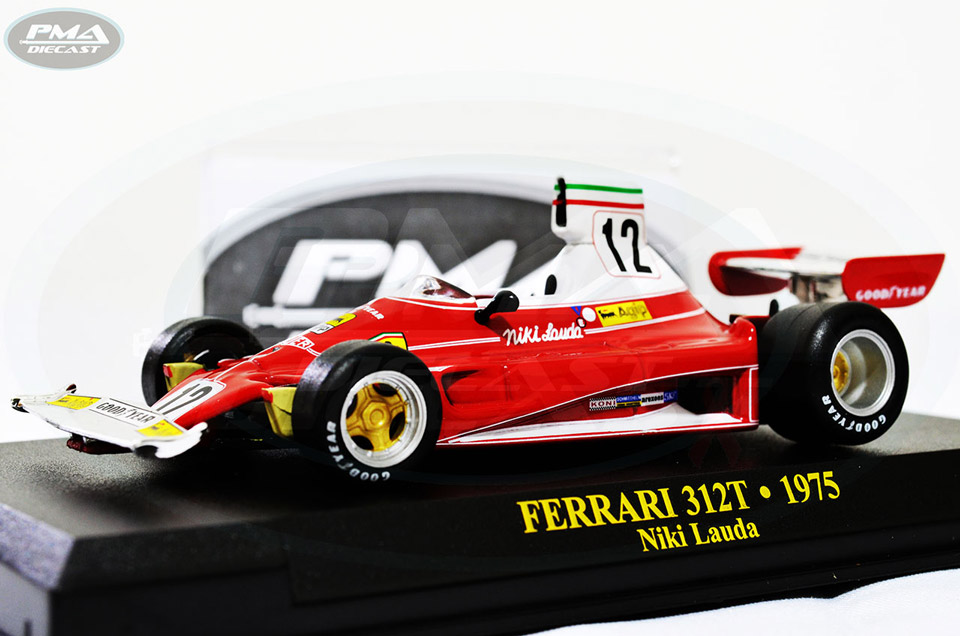 NIKI LAUDA 1975 FERRARI 312T 1:43
